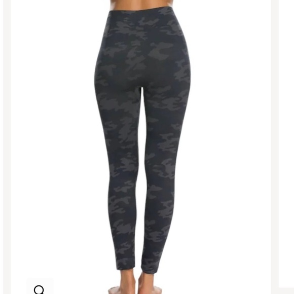 SPANX look at me now high rise scultping camo black grey legging size 1X - Picture 5 of 8